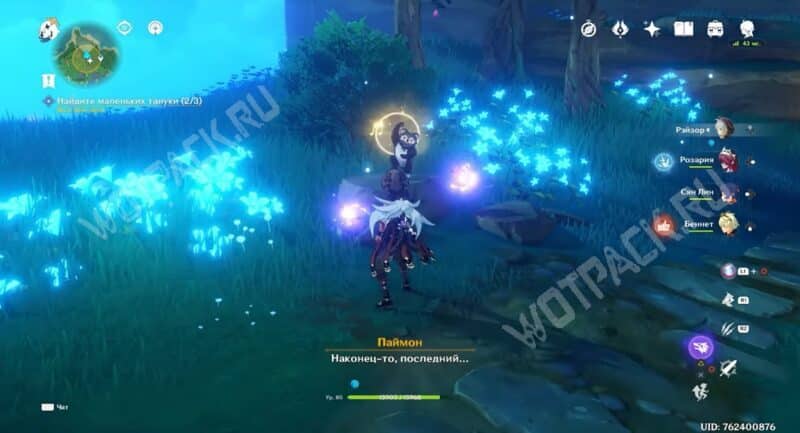 Тануки-баяси в лесу в Genshin Impact: как найти маленьких тануки и разрушить барьер