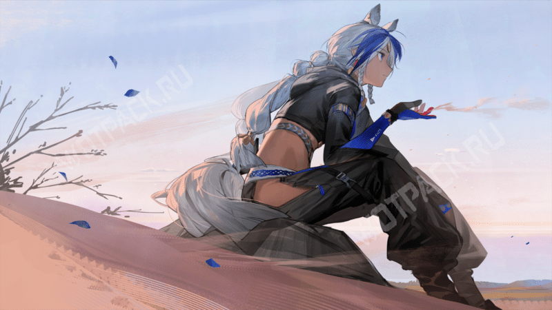 Арклайт развеивает песок в пустыне