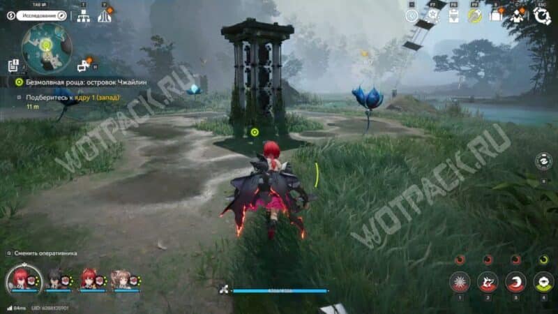 Безмолвная роща: островок Чжайлин в Arknights Endfield: как активировать направляющие огни