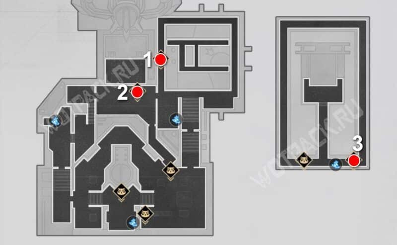 Двухмерный прыжок Сложность 2 в HSR: как пройти головоломки