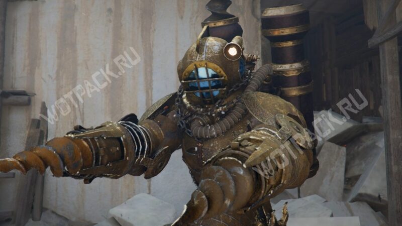 Экскаватрон Марни пробился сквозь стену