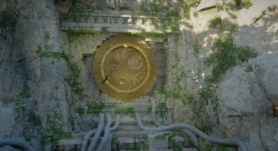 Головоломка в Дрожащем лесу в Crimson Desert: как повернуть три колеса и восстановить золотую фреску