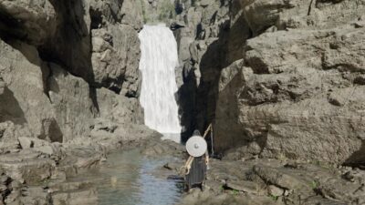 Как проходить через водопады в Crimson Desert