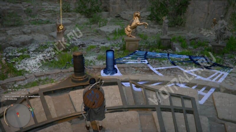 Головоломка в Зоне слияния рек в Crimson Desert: как решить загадку с кольцами и символами