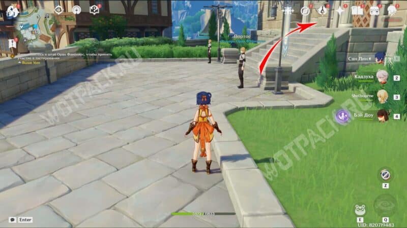 Вход в Ордо Фавониус