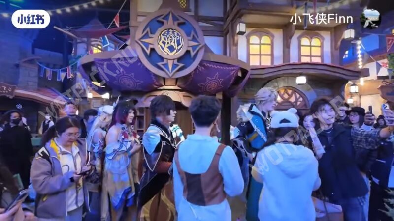 В Китае открыли тематический парк развлечений в стиле Genshin Impact