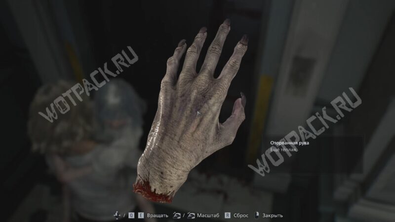 Часть тела девочки и её описание