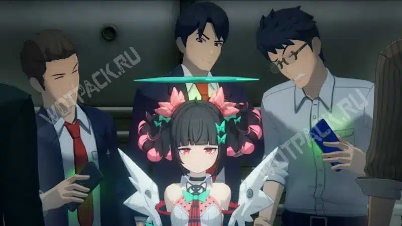 Наньгун стоит в толпе брокеров