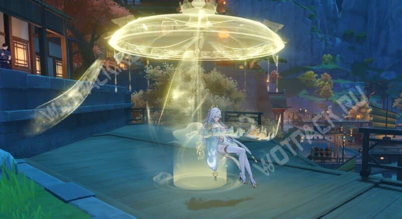 Цзы Бай под нефритовым зонтом в Ли Юэ