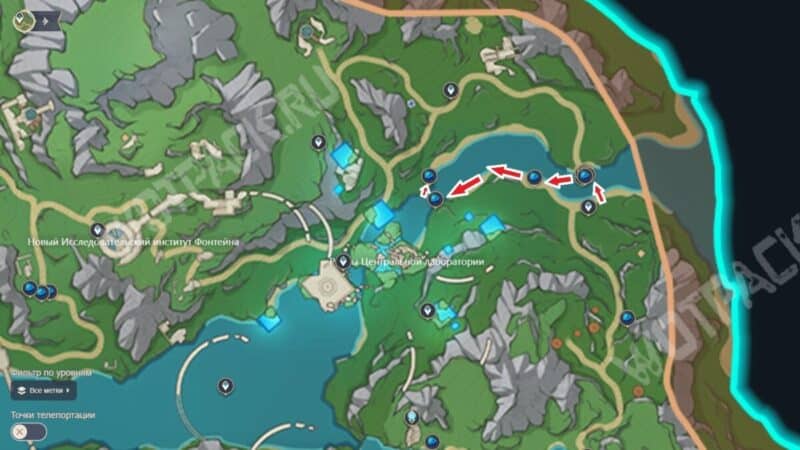 Туманные цветы в Genshin Impact: где найти и как собрать