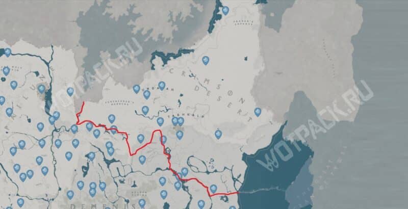 Все телепорты в Crimson Desert: где найти точки быстрого перемещения