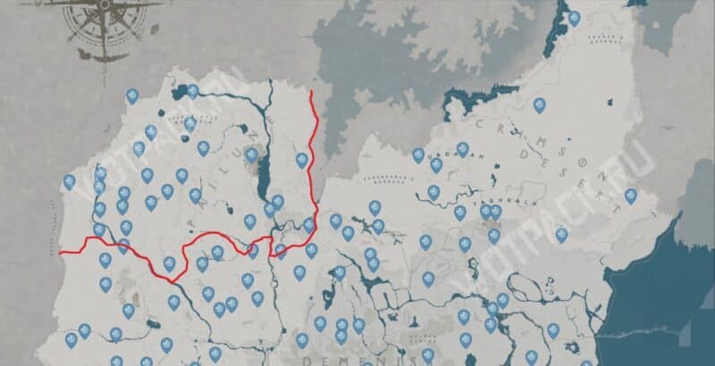 Все телепорты в Crimson Desert: где найти точки быстрого перемещения