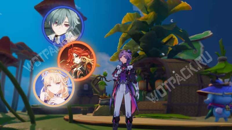 Дурин смотрит на круги с Лоэном, Мавуикой и Николь