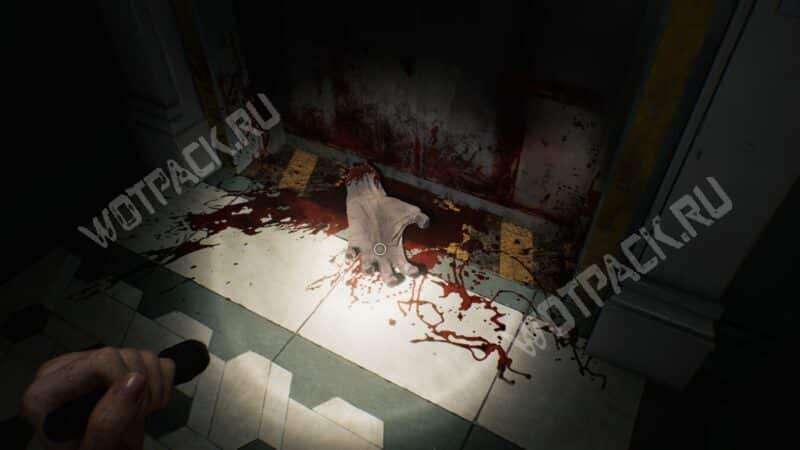 Оторванная рука монстра