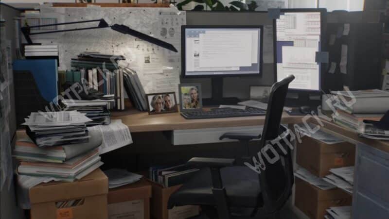 Рабочий стол Грейс с фотографиями