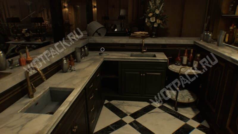 Пистолет на барной стойке