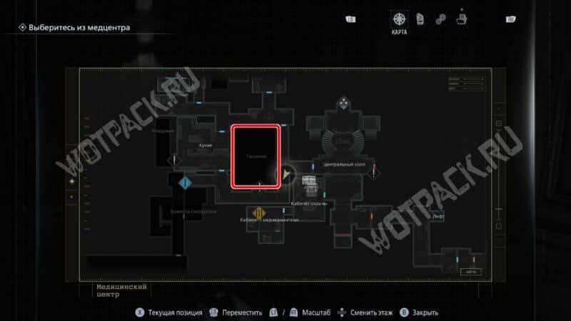 Расположение гостиной