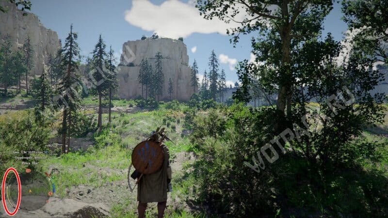 Шкала опыта убийства врагов слева от мини-карты