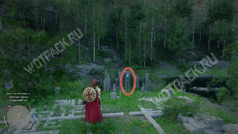 Загадка с черно-белыми камнями в Сумрачном лесу в Crimson Desert: как решить головоломку