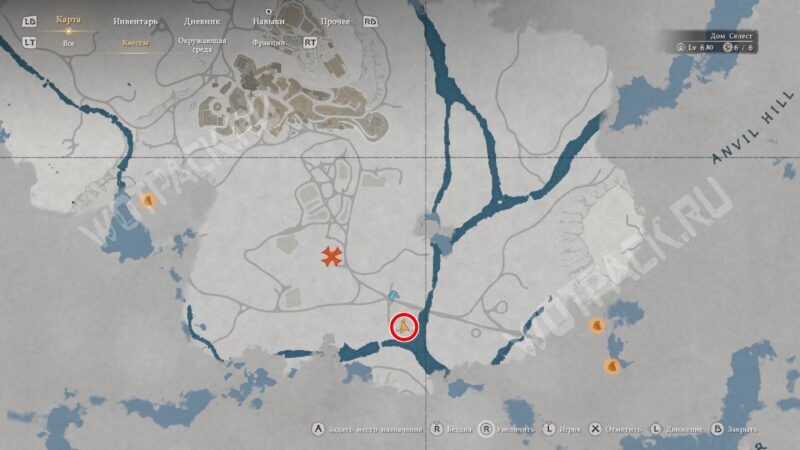 Расположение доски объявлений мельницы Спрингсайд