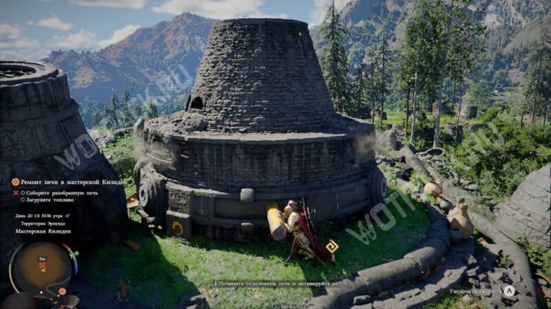 Запустите древний генератор в Crimson Desert: как пройти квест «Ремонт печи в мастерской Килнден»