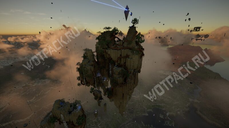 Парящий остров Утёс истины в Бездне