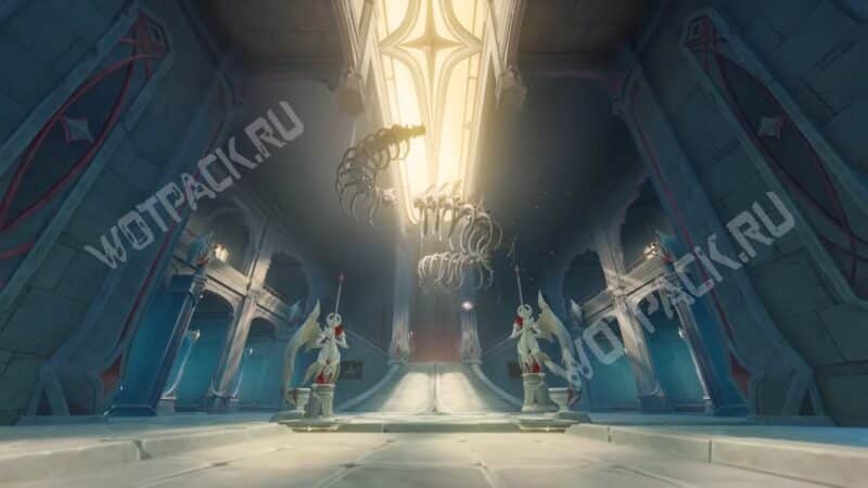 Главная область Зала столпов