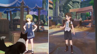 Финн и Патриция в Genshin Impact: где найти шарик и Рыбку