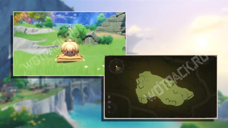 Фигурка Джинн и ограниченная зона карты