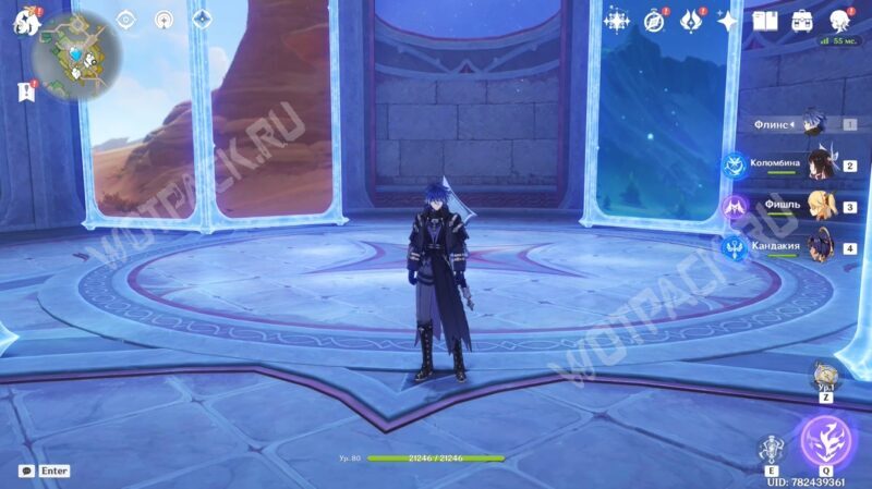 Центр Зала столпов в Genshin Impact: как решить загадку с зеркалами и стражниками