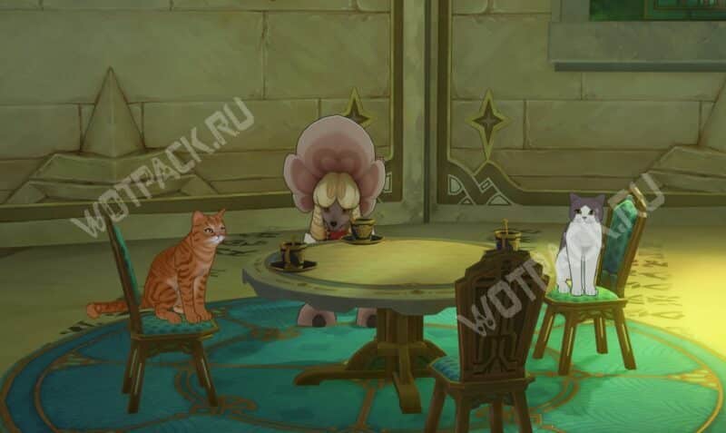 Серый Котик, мадам Пудель, кошечка Рыжуня