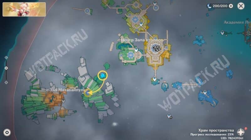 Как попасть в локацию Зал Махавайпулья (расположение на карте)