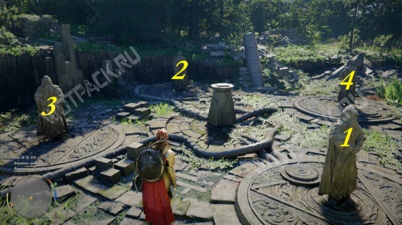 Как решить загадку со статуями в Crimson Desert на Равнинах Санрайз