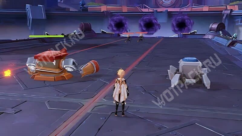 Появление врагов на поле боя