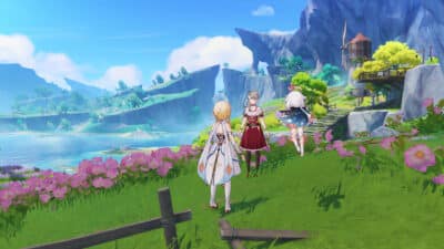 Лесной кабан замирает над цветком в Genshin Impact: как победить Лесного кабана