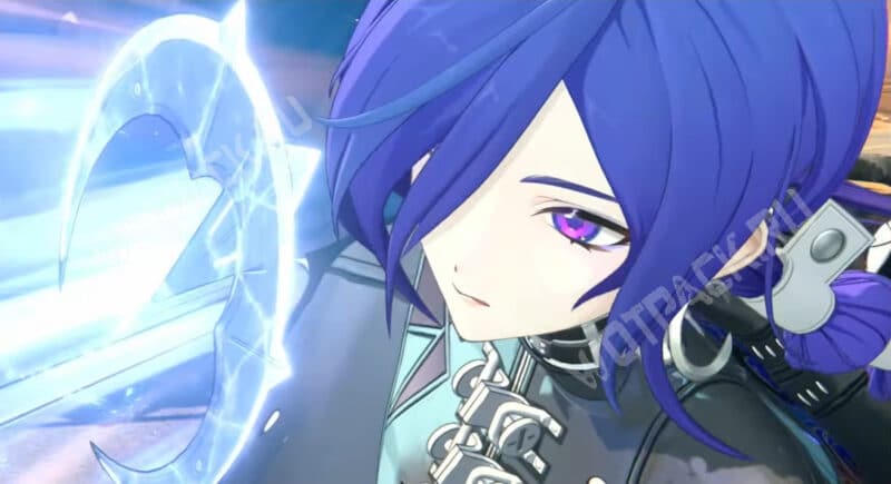 Промея уворачивается от ледяного клинка в форме полумесяца