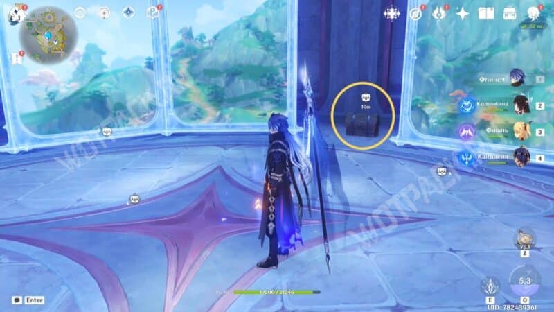 Центр Зала столпов в Genshin Impact: как решить загадку с зеркалами и стражниками