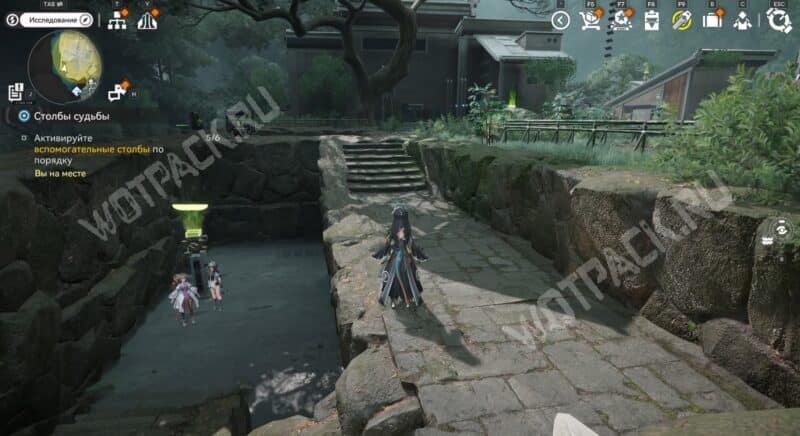 Шестой столб в игре