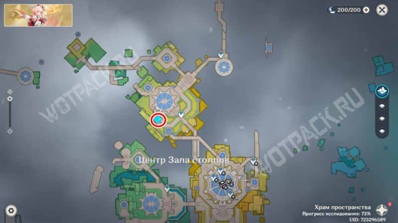 Карта, где стоит самурай Сога