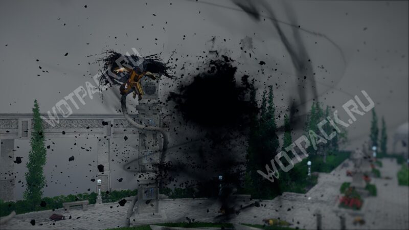 Клифф летит к Тенебруму в Схостоуне