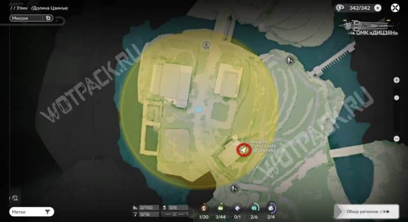 Третий столб на карте