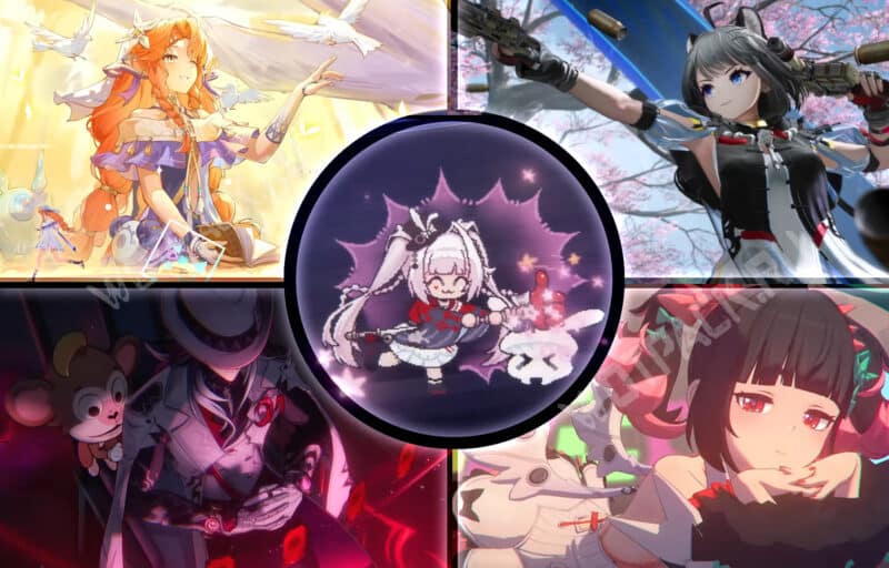 Ключевые персонажи гач в баннерах за март