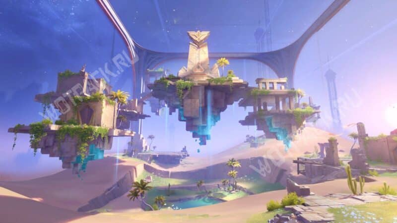 Несколько островов в воздухе