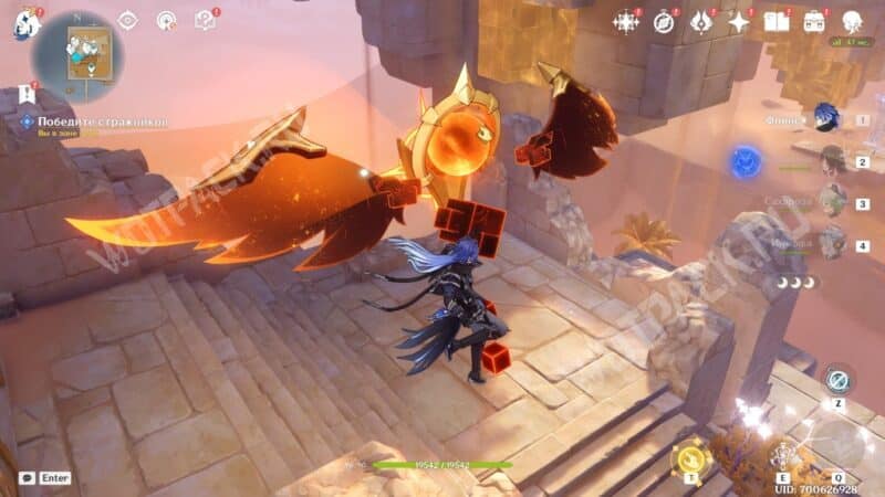 Неофициальные хроники Чертогов в пустыне в Genshin Impact: как победить карателя и стражников