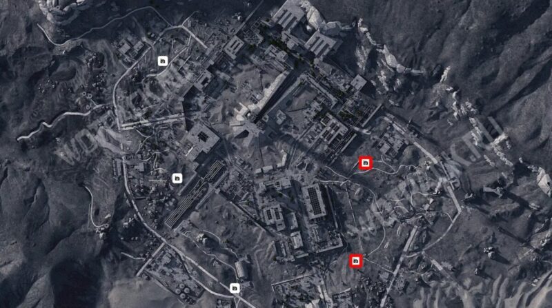 Расположение полевых станций на востоке карты космопорт