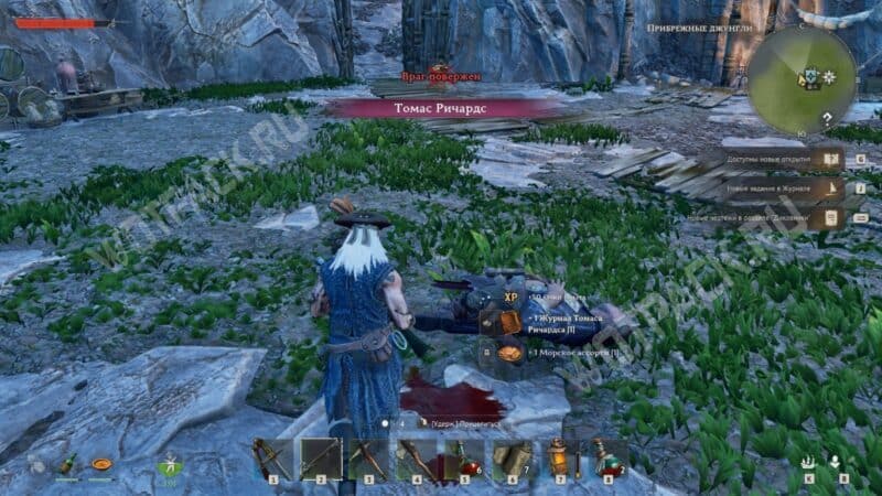 Убийство Томаса Ричардса в логове пиратов