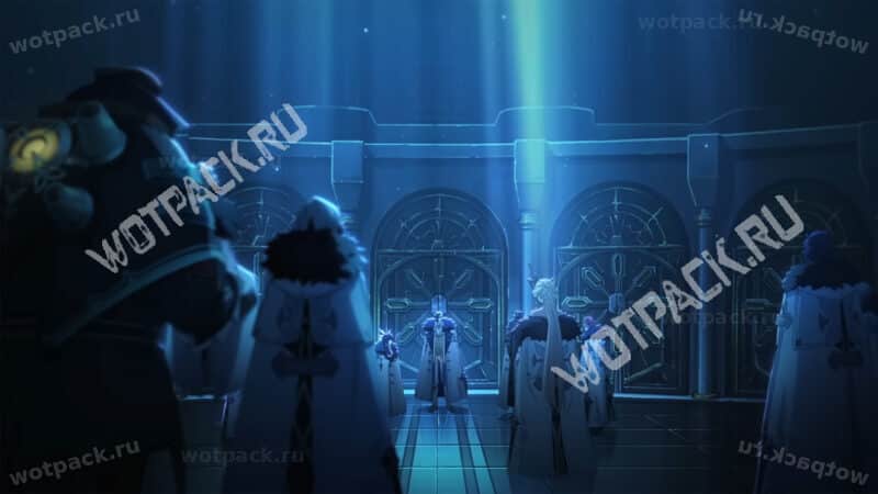 Предвестники стоят перед Пьеро