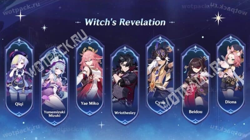 Liste des personnages de La Prophétie de la Sorcière