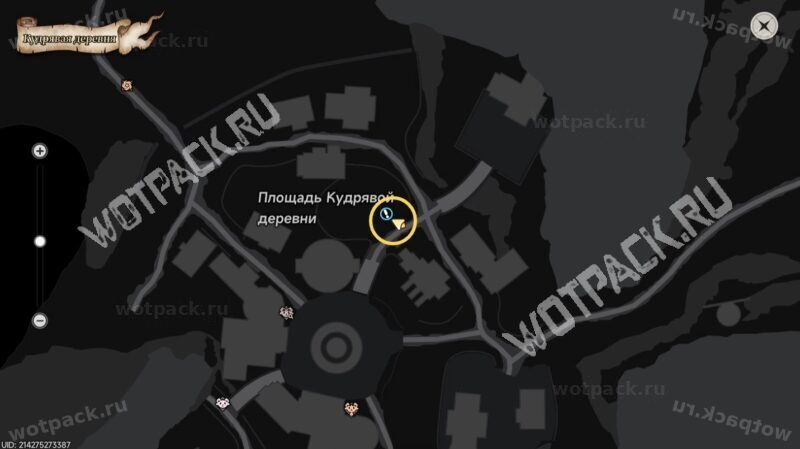 Расположение квестодателя на карте