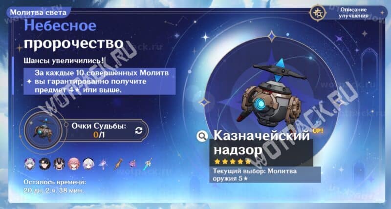 Казначейский надзор в Небесном пророчестве